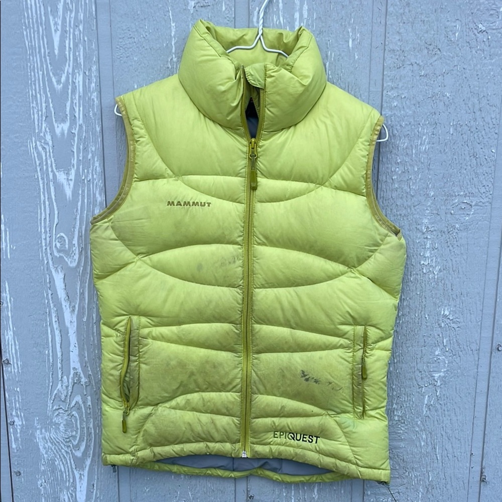 Mammut Women’s Puffer Vest - Bright Yellow